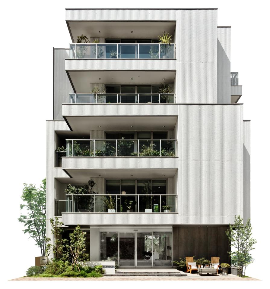 錦糸町展示場 重鉄・賃貸併用二世帯モデル　　平屋から８階建てまで対応可能 外観