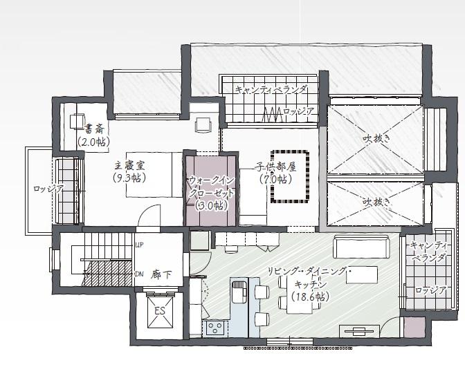 新川崎展示場 FREX4 間取り・プラン