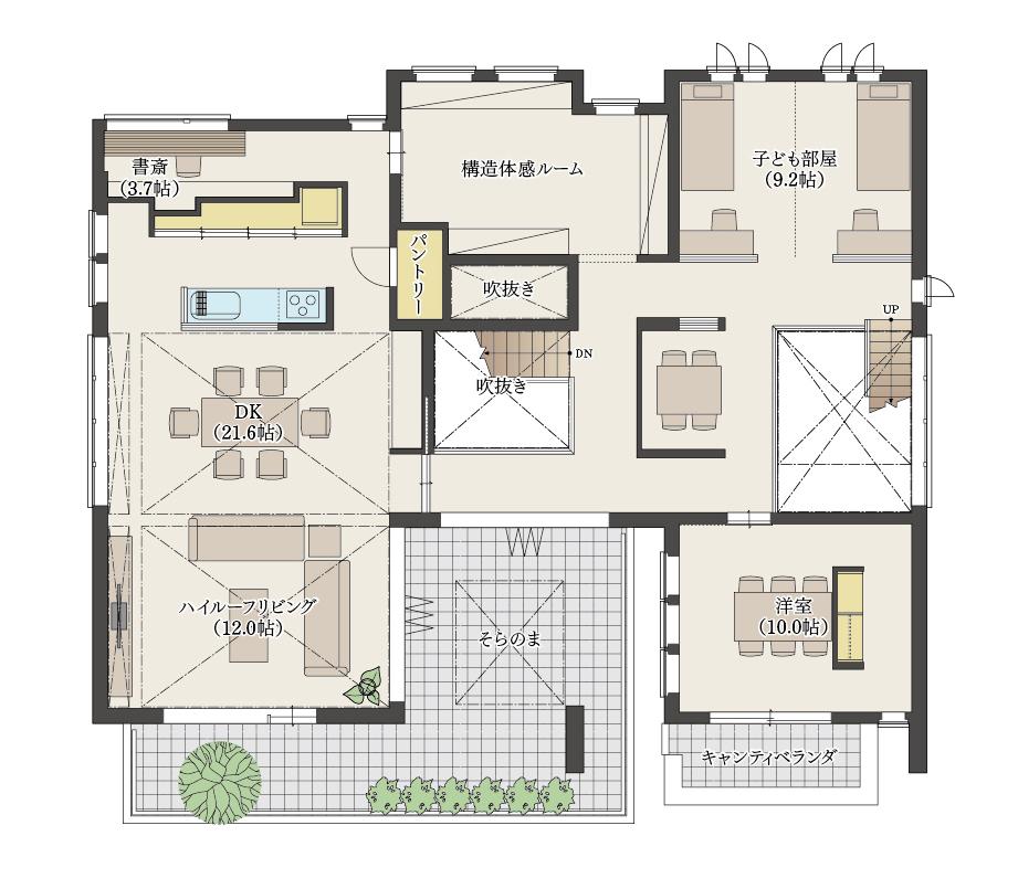 FREX2 大府展示場 R2 間取り・プラン