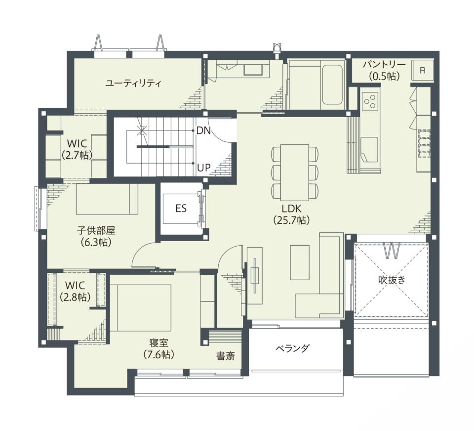 品川シーサイド展示場 フレックス 間取り・プラン