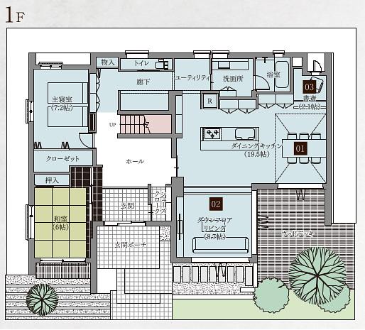 掛川展示場  間取り・プラン