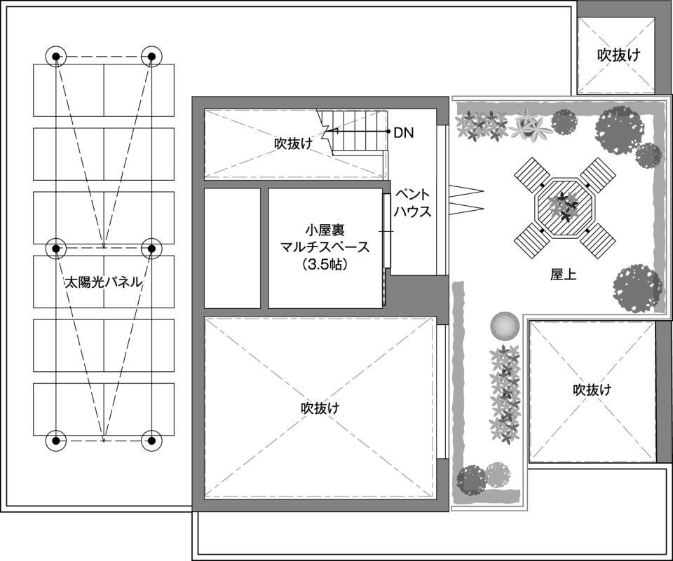 浜松西展示場 キュービック 間取り・プラン