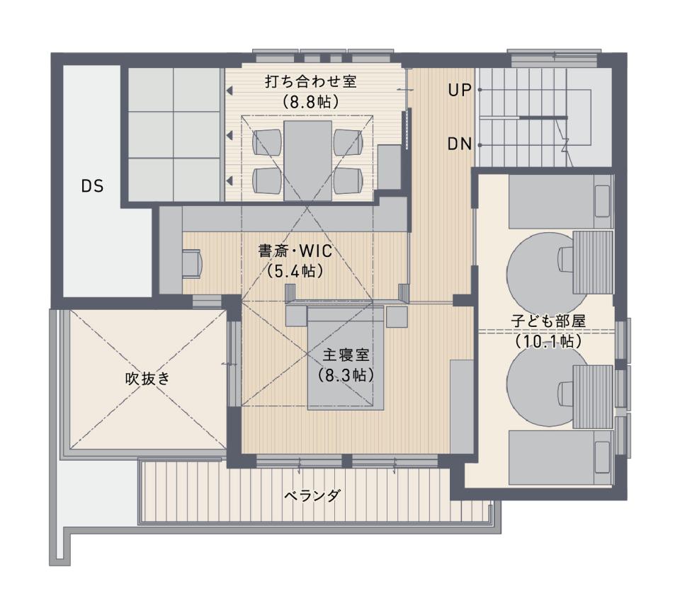 成増展示場 フレックス（3階賃貸併用） 間取り・プラン