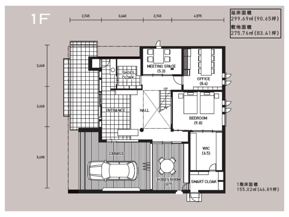 香椎宮前展示場 フレックス（2階モデル） 間取り・プラン