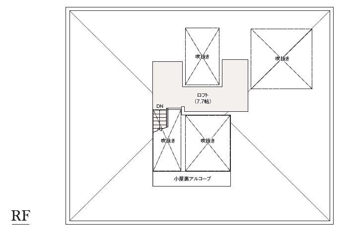 豊橋南展示場 重鉄・大屋根の邸宅【RATIUS | GR】～人気のインテリア ヴィラスタイル～ 間取り・プラン