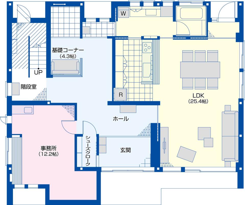 練馬展示場 フレックス（3階賃貸併用・二世帯モデル） 間取り・プラン