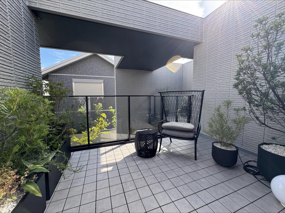 京都北山展示場  インテリア・屋上