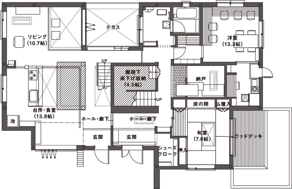 FREX 八王子展示場 フレックス 間取り・プラン