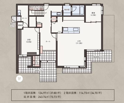 千葉青葉の森展示場 RATIUS RD 間取り・プラン