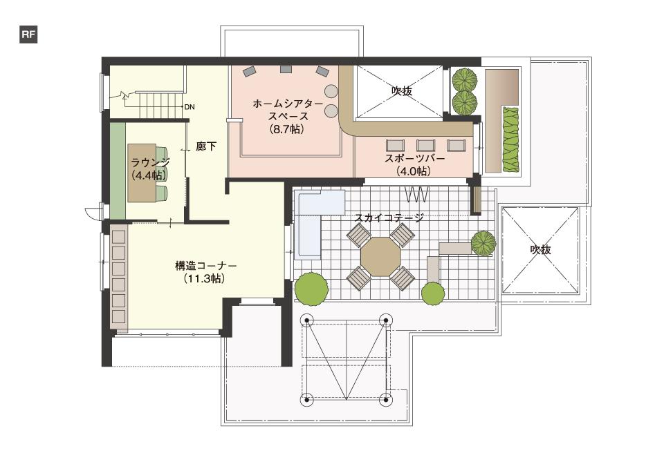 新越谷展示場 フレックス 間取り・プラン