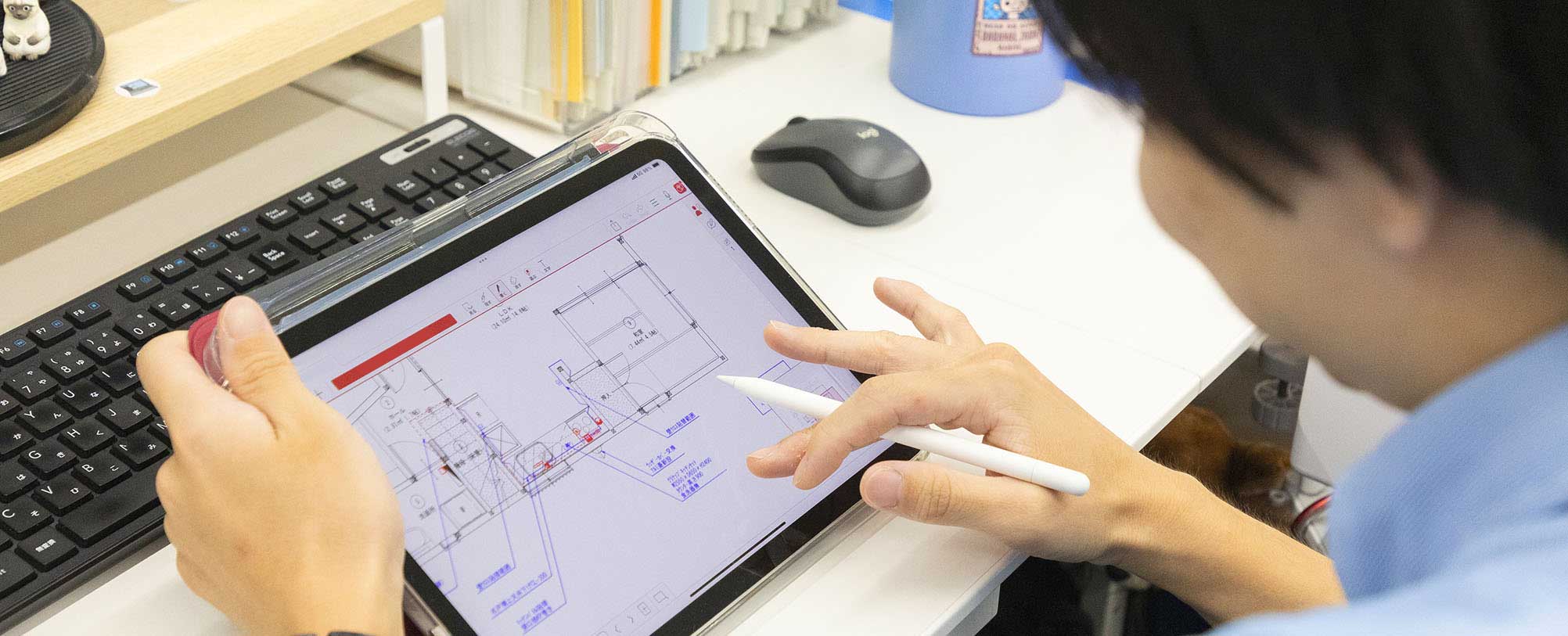 作業中の様子