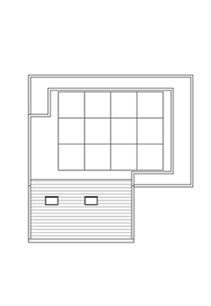 プロトタイプ平面図Ｒ階