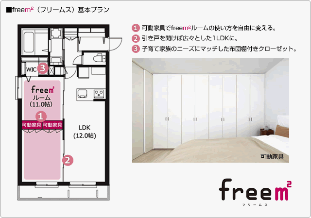 ■free㎡（フリームス）基本プラン