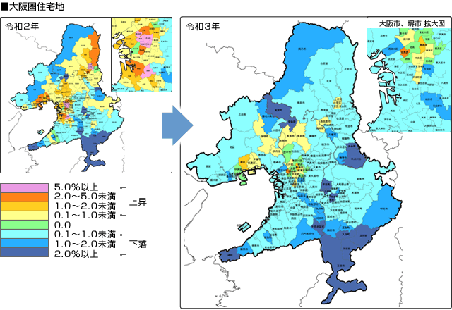 ■大阪圏住宅地