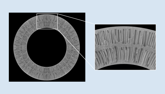 Characteristics of Microza UF membrane module