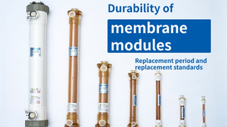 About the Durability of Membrane Modules
