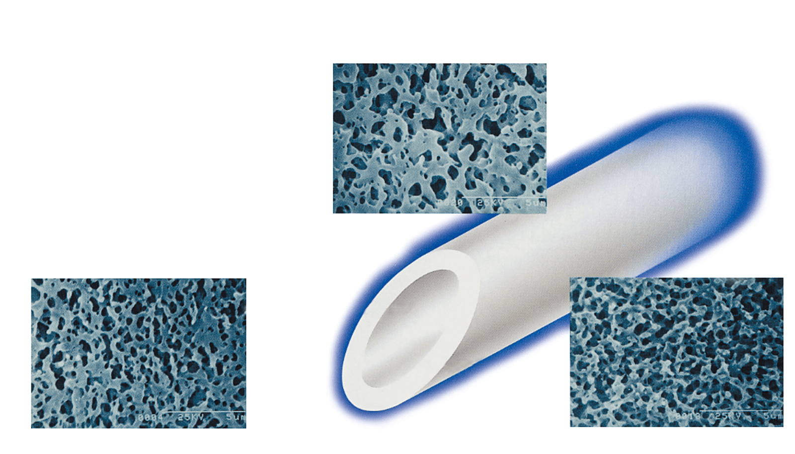 Electron Micrograph of Microza® Industrial Process MF