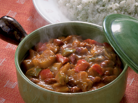 豆と野菜のカレー