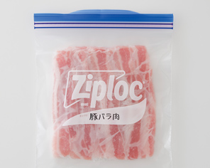 レンジで解凍マット_冷凍豚バラ肉200g