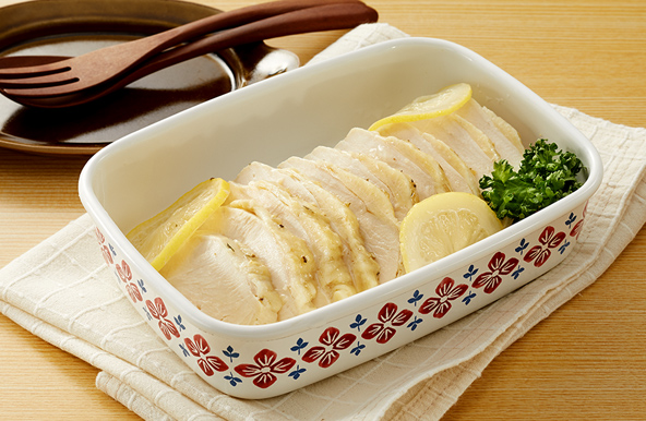 鳥レモン＆ハーブ風味のサラダチキン