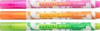 商品写真:サランラップ®に書けるペン3色セット(ピンク・オレンジ・黄緑)