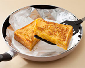 砂糖もバターもこげつかない フレンチトーストに
